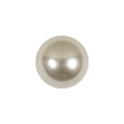 Vintage Pearl Domed Shank Back Plastic Button - 28L/18mm