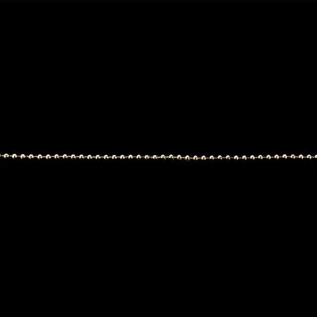 Vintage Gold Pearl Plastic Chain Trimming - 4mm