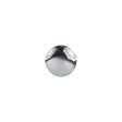 Vintage Swarovski Crystal Aluminum Foiled Dome-Shaped Shank Back Button - 16L/10mm