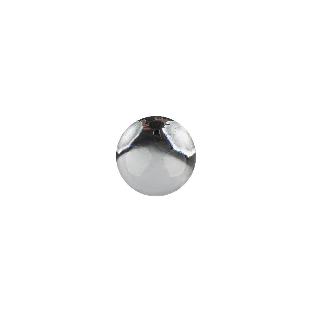 Vintage Swarovski Crystal Aluminum Foiled Dome-Shaped Shank Back Button - 16L/10mm