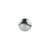 Vintage Swarovski Crystal Aluminum Foiled Dome-Shaped Shank Back Button - 16L/10mm