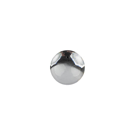 Vintage Swarovski Crystal Aluminum Foiled Dome-Shaped Shank Back Button - 16L/10mm