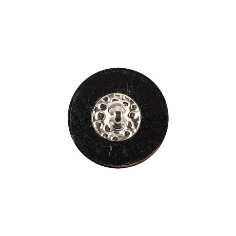 Vintage Swarovski Crystal Aluminum Foiled Dome-Shaped Shank Back Button - 28L/18mm