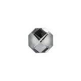 Vintage Swarovski Crystal and Silver Shank Back Button - 20L/12.5mm