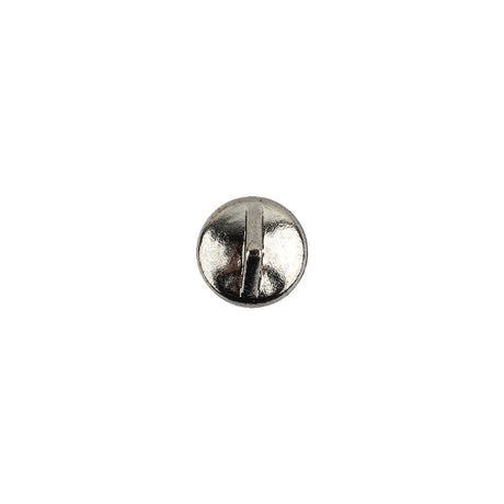 Vintage Swarovski Crystal Rhinestone and Silver Edged Self Back Button - 14L/9mm