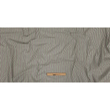 Burnt Russet, Duck Green and Crown Blue Striped Stretch Cotton Woven