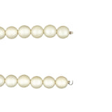 Vintage 10mm Matte Pearl Beaded Strand - 15"