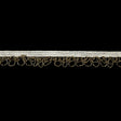 Vintage Gold Small Looped Bugle Beaded Fringe - 1"