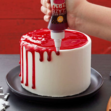 Wilton Red Fake Blood Glaze for Cakes and Cupcakes, 4 oz.