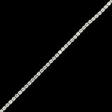 Vintage Crystal and White Rhinestone Trimming - 3mm
