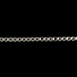 Vintage Swarovski One Row Crystal and Silver Rhinestone Trimming - 0.1875"