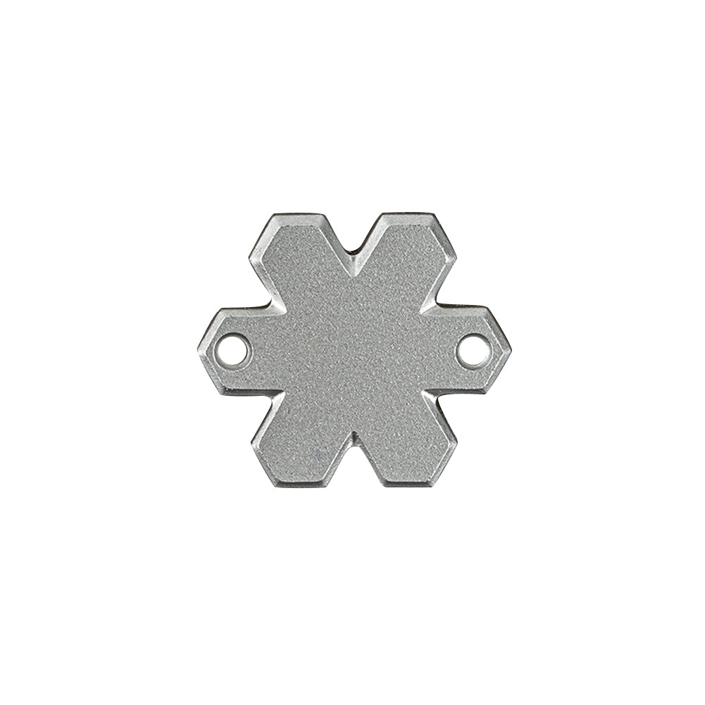 Vintage Swarovski Crystal Snowflake Sew-On Rhinestone - 20mm