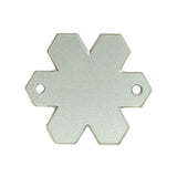 Vintage Vitrail Light Snowflake Sew-On Rhinestone - 30mm