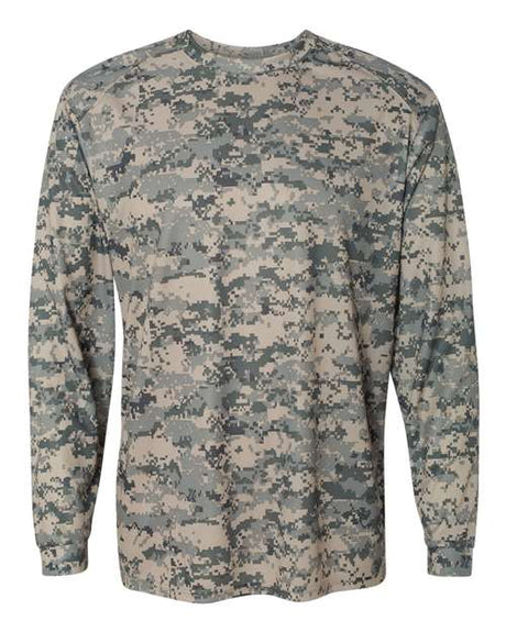 Badger Men's Digital Camo Long Sleeve T-Shirt
