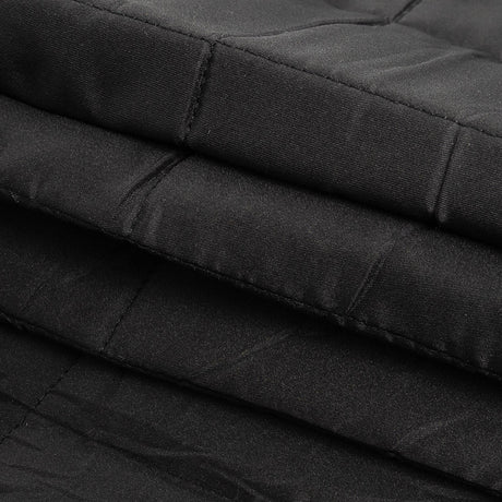 Theory Black Large Squares Quilted Coating