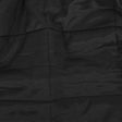 Theory Black Large Squares Quilted Coating