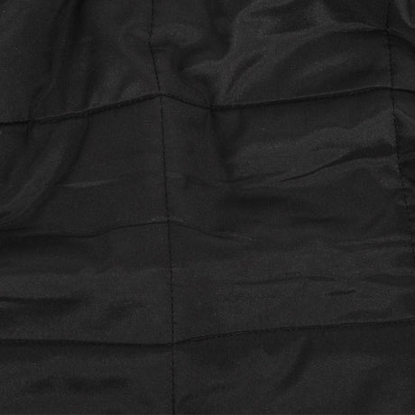 Theory Black Large Squares Quilted Coating