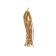 Vintage Natural Wood Beaded Tassel - 6"