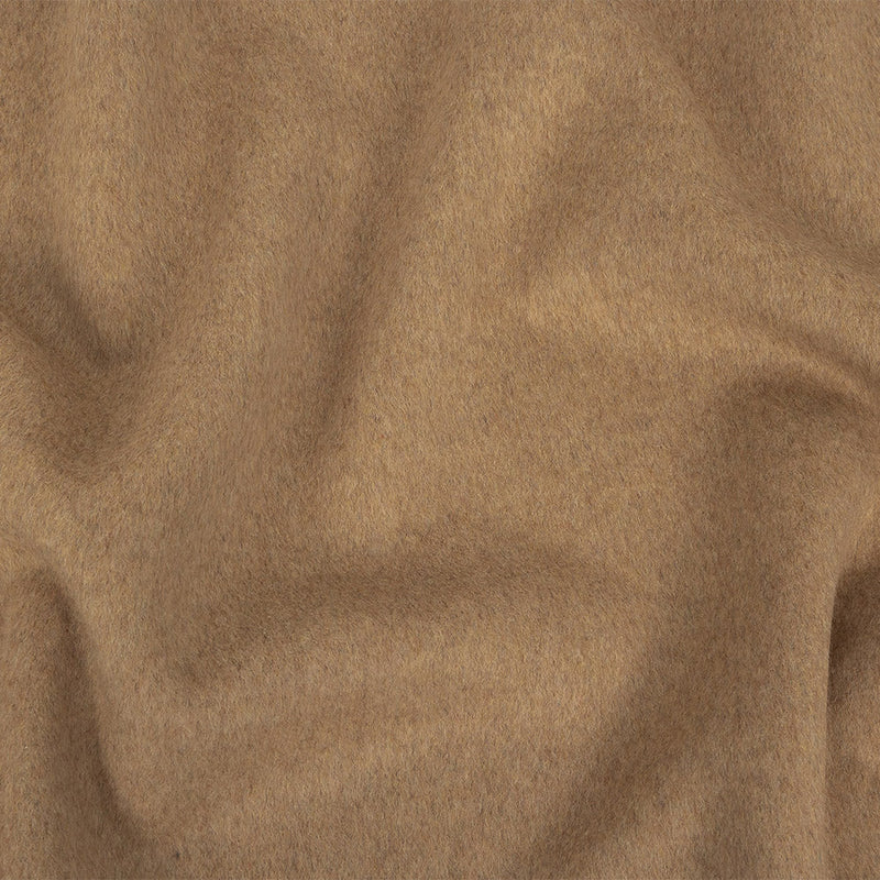 Gilded Beige Wool and Cashmere Double Cloth