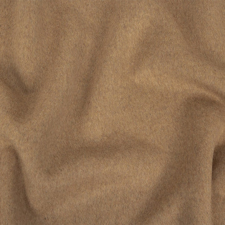 Gilded Beige Wool and Cashmere Double Cloth