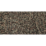 Maple Sugar, Almond Milk and Black Loosely Knit Wool Boucle