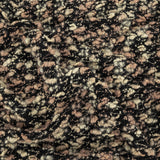 Maple Sugar, Almond Milk and Black Loosely Knit Wool Boucle