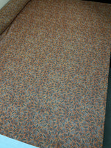 Polyester Chiffon Paisley Print Beige-Orange