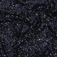 Neon Navy Clustered Baby Sequins on Stretch Mesh