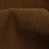 New Tobacco Crinkled Cotton Voile
