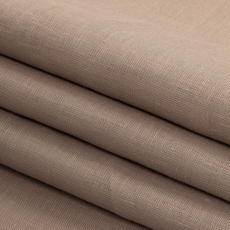 Dusty Mauve Linen and Rayon Woven