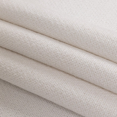 Italian Sugar Swizzle Twill and Basketweave Cotton Double Cloth