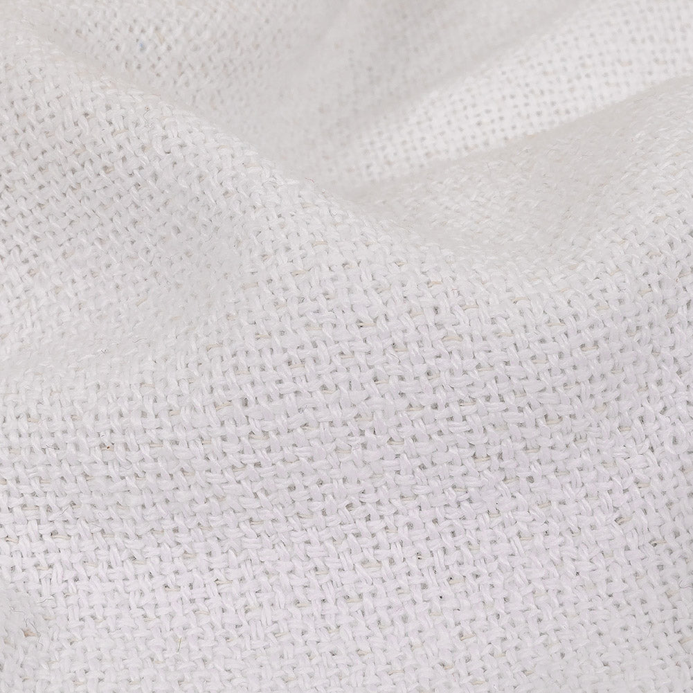 Italian Sugar Swizzle Twill and Basketweave Cotton Double Cloth