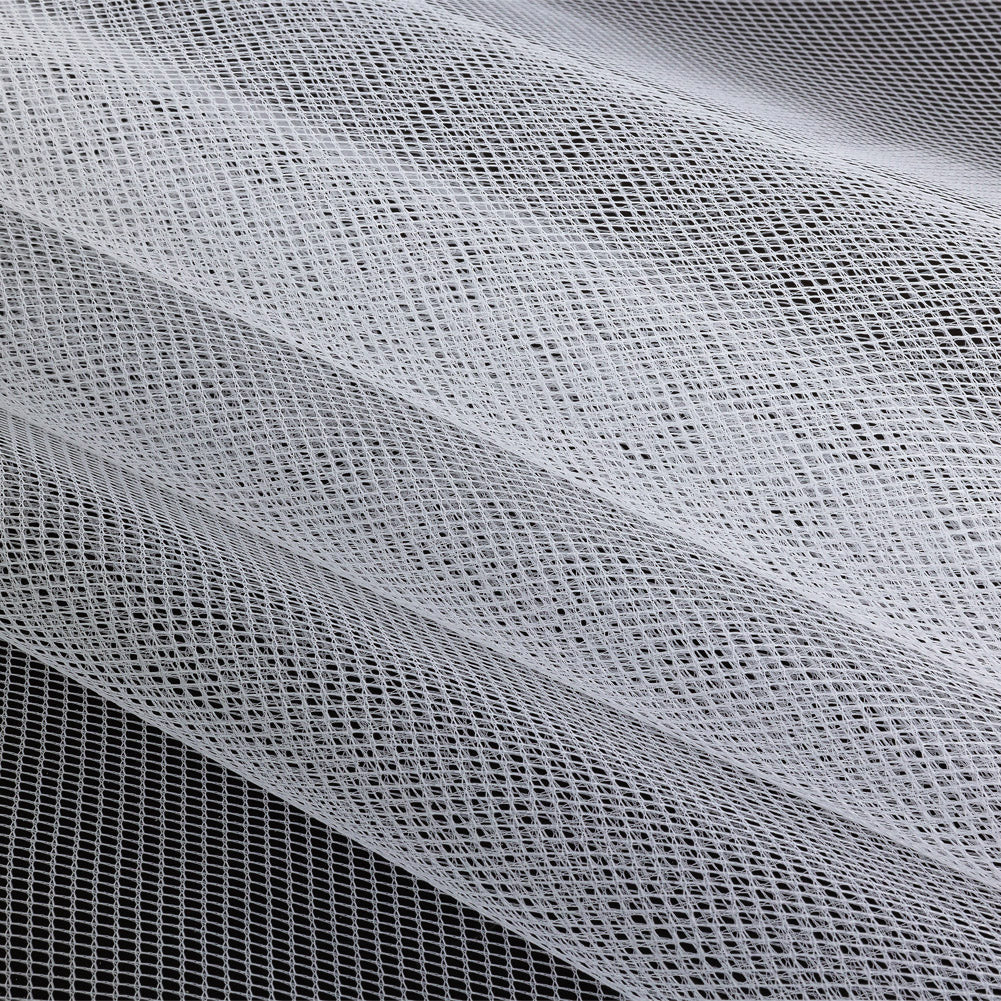 Nylon Cancan Tulle - White