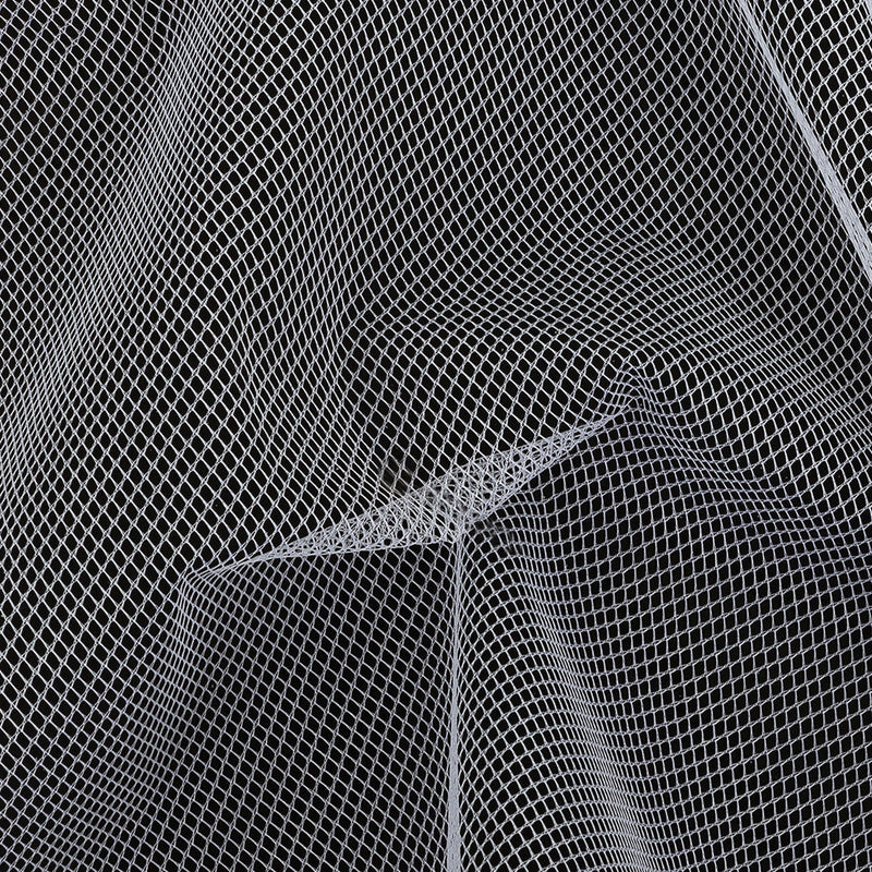 Nylon Cancan Tulle - White