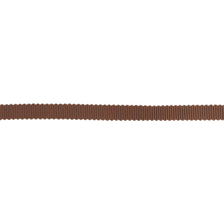 Aztec Brown Petersham Grosgrain Ribbon - 0.25"