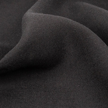 Boise Black Lightweight Sustainable Rayon Challis