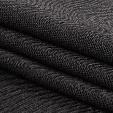 Caldwell Black Ultra Soft Sustainable Rayon Poplin