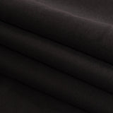 Ultra-Soft Rayon and Recycled Polyester Twill - Black - Zarria Collection
