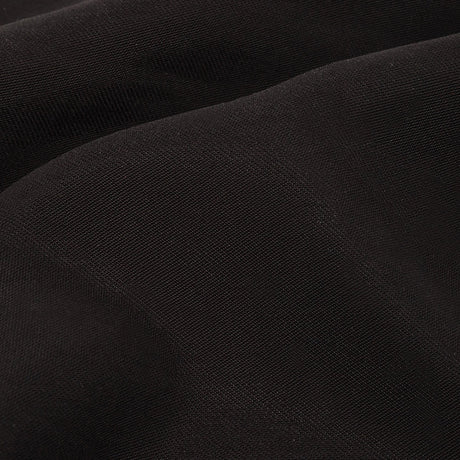 Ultra-Soft Rayon and Recycled Polyester Twill - Black - Zarria Collection