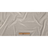 Famous Australian Designer Coconut Milk Stretch Crinkled Silk Crepe with Woven Pinstripes