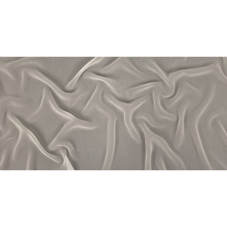 Famous Australian Designer White Viscose Georgette