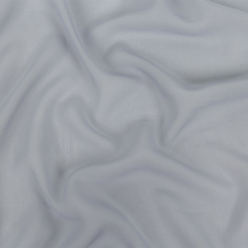 Famous Australian Designer Blue Gray Viscose Georgette