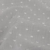 Famous Australian Designer Cloud Dancer Cotton Swiss Dot