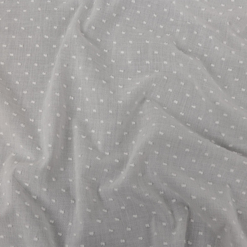 Famous Australian Designer Cloud Dancer Cotton Swiss Dot