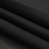 Famous Australian Designer Black Polyester Georgette