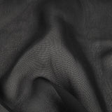 Famous Australian Designer Black Polyester Georgette