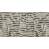 Famous Australian Designer Ivory Cotton Voile with Phantom Woven Pinstripes