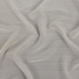 Famous Australian Designer Sugar Swizzle Crinkled Silk Crepe with Tonal Woven Stripes