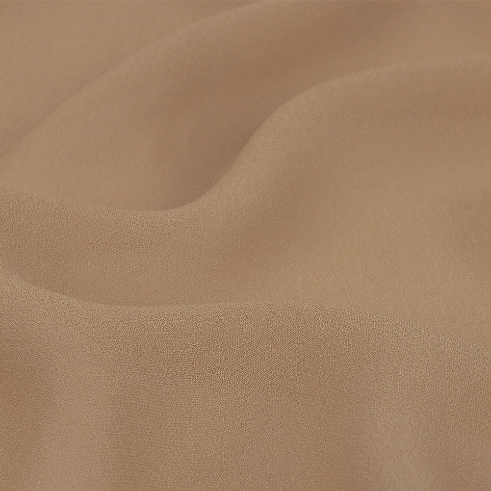 Famous Australian Designer Hazelnut Viscose Georgette