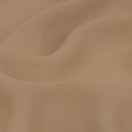 Famous Australian Designer Hazelnut Viscose Georgette
